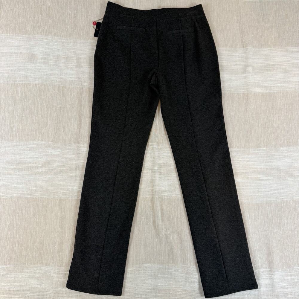 Rafaella Womens Sz 6 Stretch Pull On Elastic Waist Charcoal Gray Pants MRSP $68 - Picture 2 of 9